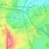 Hardwick topographic map, elevation, terrain