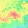 Birch Green topographic map, elevation, terrain