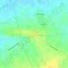 Haeghe Meulen topographic map, elevation, terrain