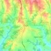 Horam topographic map, elevation, terrain