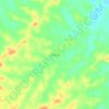 Arahan topographic map, elevation, terrain