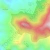 Doro Lambitu topographic map, elevation, terrain