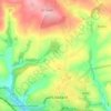 Trevecca topographic map, elevation, terrain