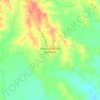 Nueva Granada topographic map, elevation, terrain