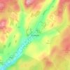 Boreland topographic map, elevation, terrain