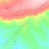 Luwingu topographic map, elevation, terrain