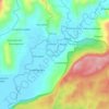 Sitiarjo topographic map, elevation, terrain