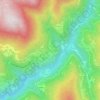 Grumes topographic map, elevation, terrain