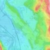 Riedl topographic map, elevation, terrain