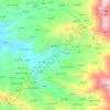 Adh Dhaibah topographic map, elevation, terrain