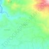 Punggelan topographic map, elevation, terrain