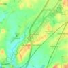 Wychbold topographic map, elevation, terrain