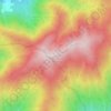 Poggio Baralla topographic map, elevation, terrain