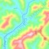 Arjay topographic map, elevation, terrain
