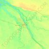 Sarh topographic map, elevation, terrain