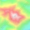 Tsi Con Ling topographic map, elevation, terrain