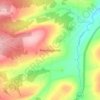 Knocknagashel topographic map, elevation, terrain