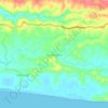 Tanjungsari topographic map, elevation, terrain