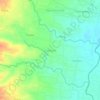 Sukowidi topographic map, elevation, terrain