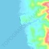 Logero topographic map, elevation, terrain