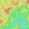 Avébé topographic map, elevation, terrain