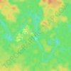 Floresta topographic map, elevation, terrain