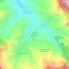 Durazno topographic map, elevation, terrain