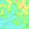 Nadagamuwa topographic map, elevation, terrain