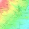 Brubahan topographic map, elevation, terrain