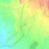 الكدرة topographic map, elevation, terrain