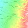 Tumpang topographic map, elevation, terrain