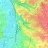 La Pichauderie topographic map, elevation, terrain