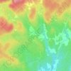 Domaine-Breton topographic map, elevation, terrain