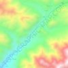 کردان topographic map, elevation, terrain