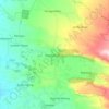 Sumberjambe topographic map, elevation, terrain