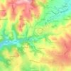 Les Placettes topographic map, elevation, terrain
