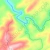 Bald River Gorge Wilderness topographic map, elevation, terrain