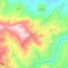 Pabangbon topographic map, elevation, terrain