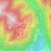 Musiera topographic map, elevation, terrain