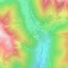 Rabisch topographic map, elevation, terrain