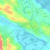 Ciers topographic map, elevation, terrain