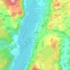 Storrs topographic map, elevation, terrain
