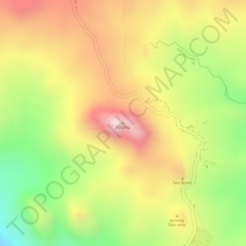 Fatuleu topographic map, elevation, terrain