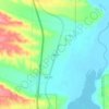 Caballo topographic map, elevation, terrain
