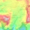 Sabrang topographic map, elevation, terrain