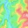 La Pomme topographic map, elevation, terrain