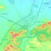 Dhone topographic map, elevation, terrain