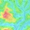 Vallée de la Mort topographic map, elevation, terrain