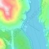 Inveruglas topographic map, elevation, terrain