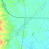 Nongtaeng topographic map, elevation, terrain